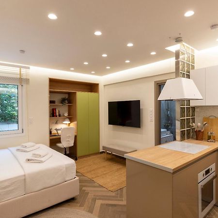 Studio Flat 21 At Evangelismos Metro Stn Atenas Exterior foto