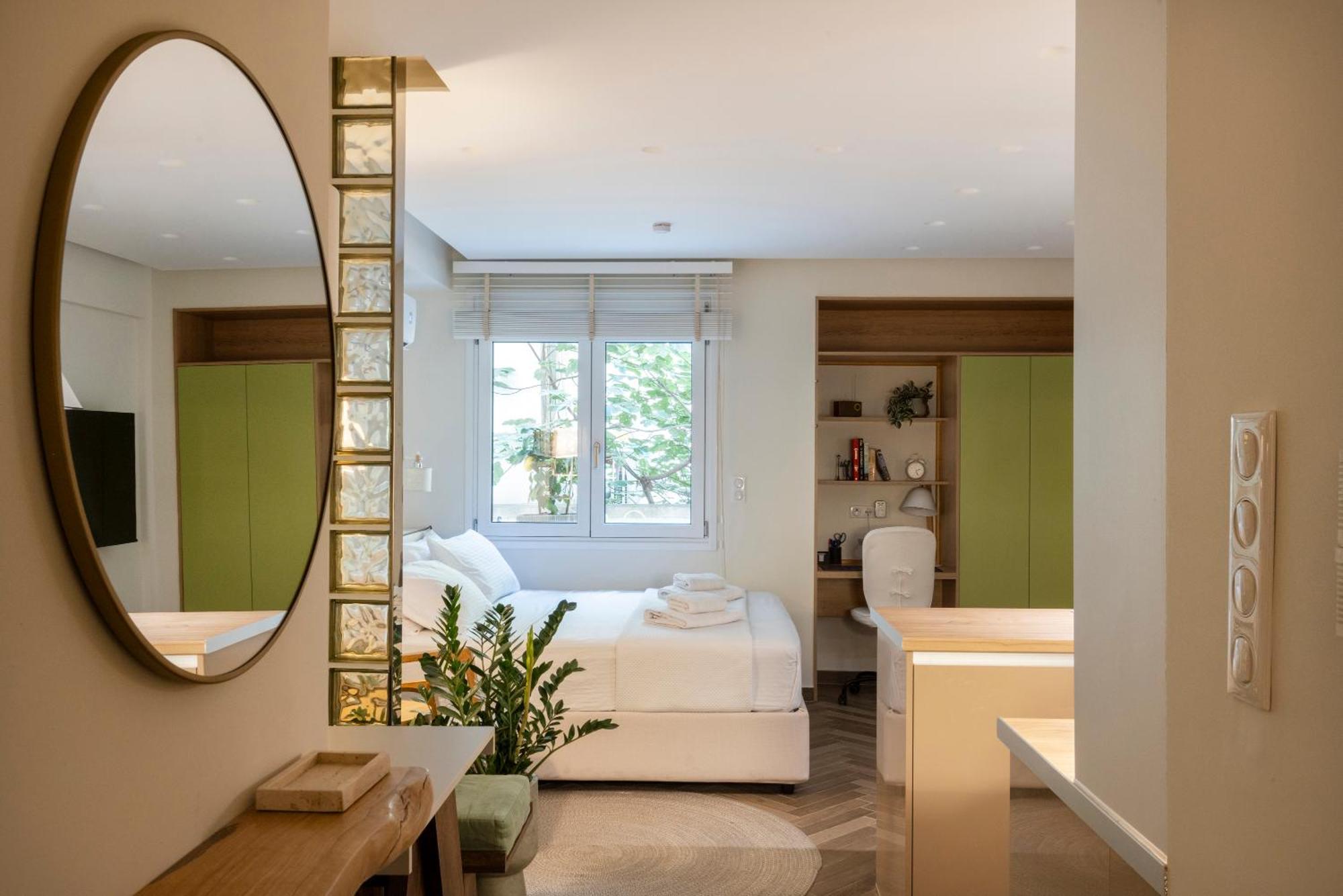 Studio Flat 21 At Evangelismos Metro Stn Atenas Exterior foto